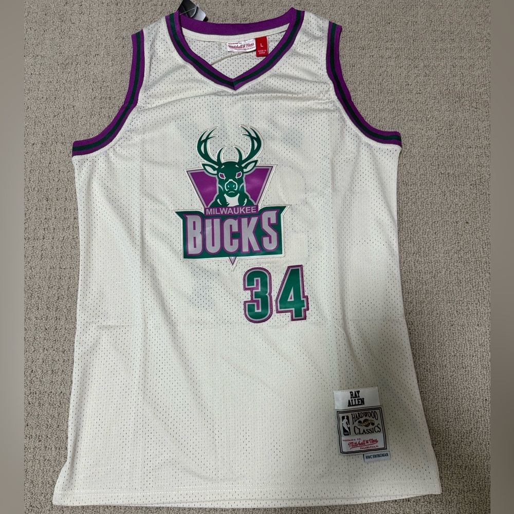 Ray Allen Bucks Jersey